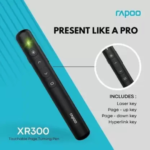 XR300 Smart Flip Pen Wireless Presenter Rapoo