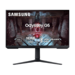 Samsung 27Inch Odyssey G5 Gaming Monitor HD 2560 x 1440, HDR10, AMD Freesync, 165 Hz, 1ms(MPRT), Black LS27CG510EWXXL