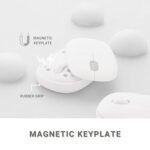 Rapoo M650 Bluetooth Multi-Device Silent Mouse, Cream White, 9 Months Battery Life - Image 2
