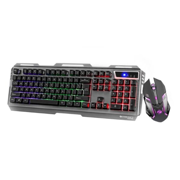 ZEB KEYBOARD+ MOUSE GAMING TRANSFORMER BLACK