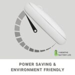 Rapoo M650 Bluetooth Multi-Device Silent Mouse, Cream White, 9 Months Battery Life - Image 4