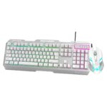 ZEB KEYBOARD+ MOUSE GAMING TRANSFORMER WHITE