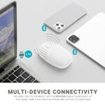 Rapoo M650 Bluetooth Multi-Device Silent Mouse, Cream White, 9 Months Battery Life - Image 5