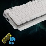 ZEB Keyboard + Mouse Gaming Transformer White - Image 7