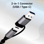 Zebronics 700HB HUB, USB USB / Type-C, 7 USB ports, 5Gbps USB 3.0 Transfer speed - Image 4