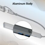 Zebronics 700HB HUB, USB USB / Type-C, 7 USB ports, 5Gbps USB 3.0 Transfer speed - Image 2