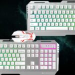 ZEB Keyboard + Mouse Gaming Transformer White - Image 4
