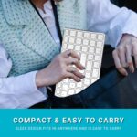 Rapoo 9300M White WL MM Keyboard & Mouse Combo Bluetooth 3.0, 4.0, 5.0 and 2.4 GHz, 1300 DPI , 12M Battery Life - Image 5