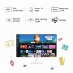 Samsung 32-Inch M5 FHD Smart Monitor, Office 365, Bluetooth, Multiple Ports, Speakers, Remote, Mouse & Keyboard Control, White, LS32DM501EWXXL - Image 4