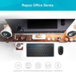 Rapoo 8000M Combo Black Wireless Keyboard & Mouse 3.0, 4.0 and 2.4 GHz, 1300 DP, 12M Battery Life - Image 8