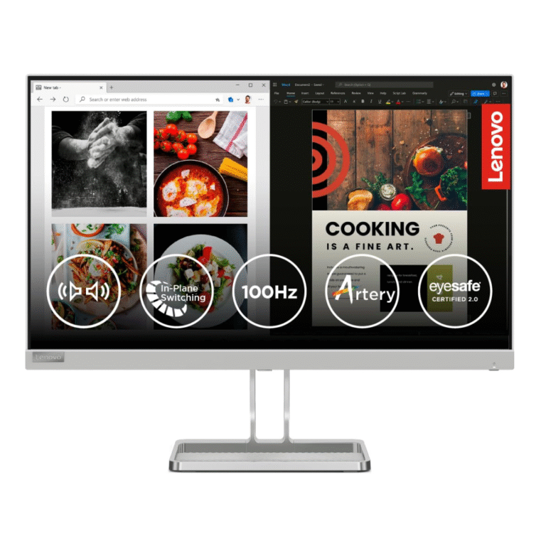 Lenovo L24I-4A 23.8 Inch Ultra Thin IPS Monitor