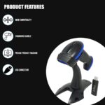 TVS BT BS-L150S WL BARCODE SCANNER, 150 SCANE/ SEC , 2200 mAh BATTERY CAPICITY - Image 2