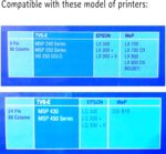 TVS 80 COL. Ribbon Cartridge (50nos) - Image 4