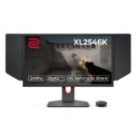 BenQ Zowie XL2546K 24.5-Inch 240Hz Full HD Esports Gaming Monitor with DyAc+, S-Switch & Shield – 1ms, TN Panel, HDMI/DP (Grey)