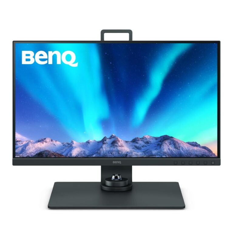 BenQ SW270C 27-Inch 2K QHD Photo Editing Monitor – 99% AdobeRGB, USB-C, HDR10, Hardware Calibrated, AQCOLOR Certified