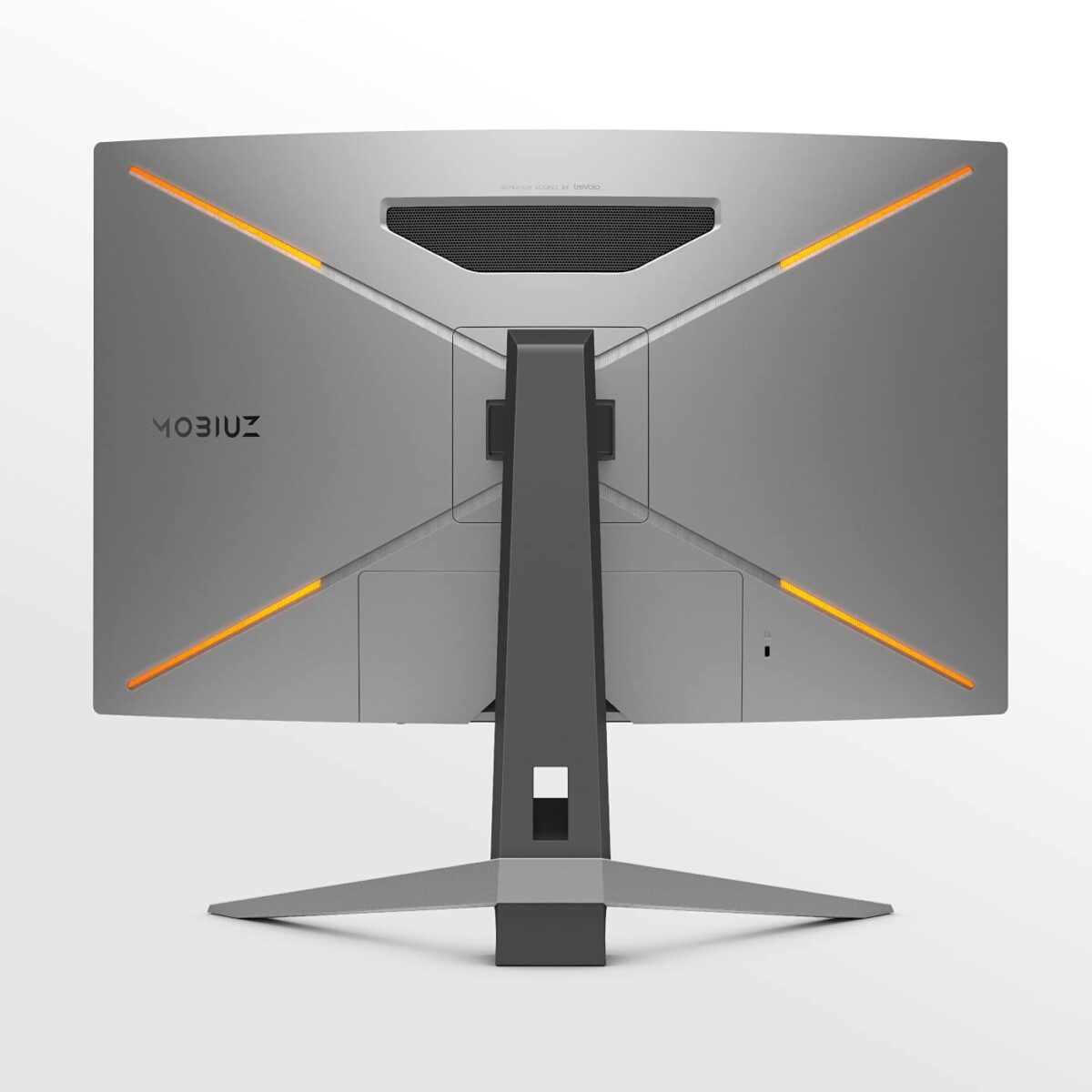 BenQ MOBIUZ EX2710R 27-Inch QHD 165Hz Curved IPS Gaming Monitor | 1ms, HDR400, FreeSync Premium Pro, 1000R, treVolo Speakers, HDMI, DP, USB Hub, Eye-Care, Remote (Metallic Grey) - Image 4