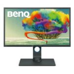 BenQ PD3200U 32-Inch 4K UHD IPS Designer Monitor – 100% sRGB, DualView, KVM Switch, CAD/CAM Mode, Eye-Care Technology