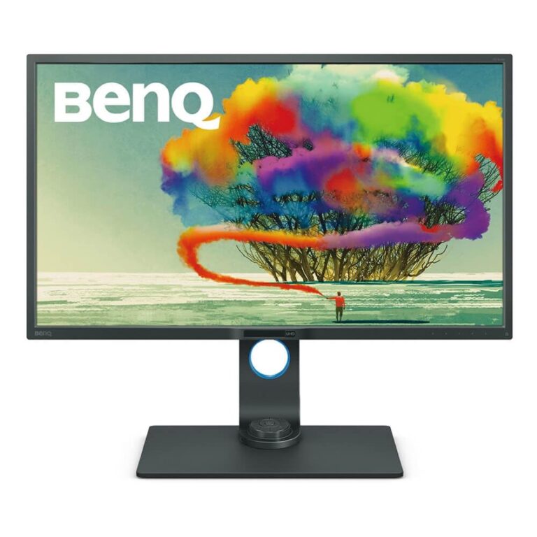 BenQ PD2700U 27-Inch 4K UHD IPS Designer Monitor – 100% sRGB, HDR10, DualView, KVM Switch, Built-In Speakers