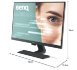 BenQ GW2480 24-Inch Full HD IPS Monitor with Eye-Care, HDMI/DP Ports and Built-in Speakers for Office and Home - Image 3