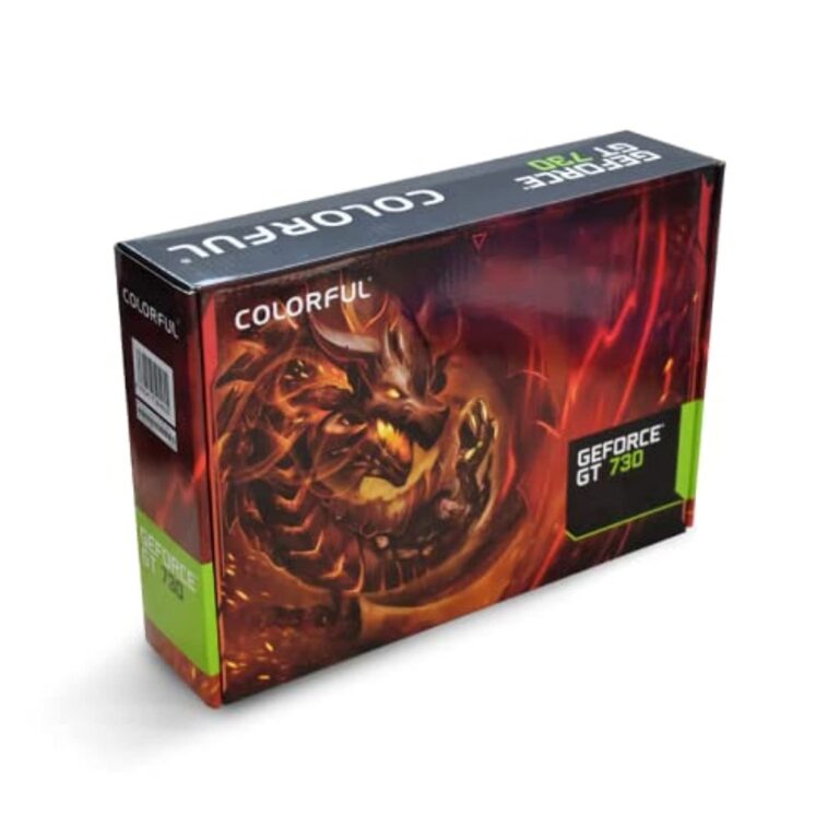 Colorful GeForce GT 730 4GB GDDR3 Graphics Card | 64-bit | PCIe x16 | VGA, HDMI, DVI | 1080p Gaming Ready | 3-Year Warranty