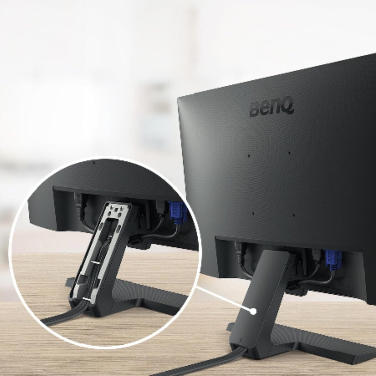 BenQ GW2480 24-Inch Full HD IPS Monitor with Eye-Care, HDMI/DP Ports and Built-in Speakers for Office and Home - Image 8