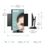 BenQ GW2785TC 27" Full HD IPS Monitor with USB-C 60W PD, Daisy Chain, Coding Mode, Eye-Care Tech & Height Adjustment - Image 5