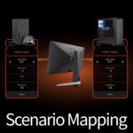 BenQ MOBIUZ EX2710S 27" 165Hz Full HD IPS Gaming Monitor with HDRi, FreeSync Premium, Height Adjustable Stand, Eye-Care Tech & Built-in Speakers – Bezel-Less Display (Dark Grey) - Image 7