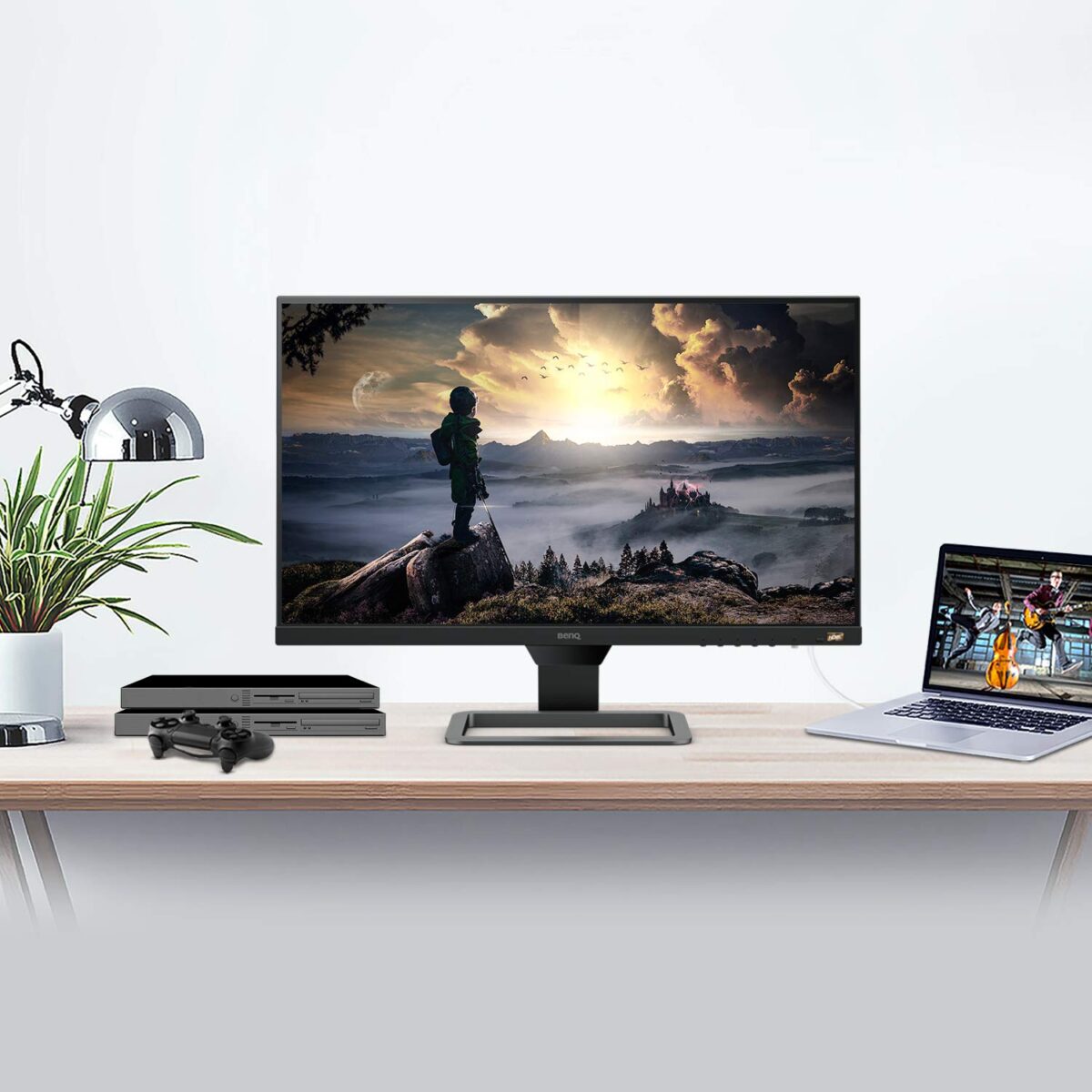 BenQ EW2780 27-Inch Full HD IPS Monitor with HDR10, Dual Speakers, 3 HDMI Ports & Eye-Care Technology – 75Hz, Bezel-Less Design, Black - Image 7