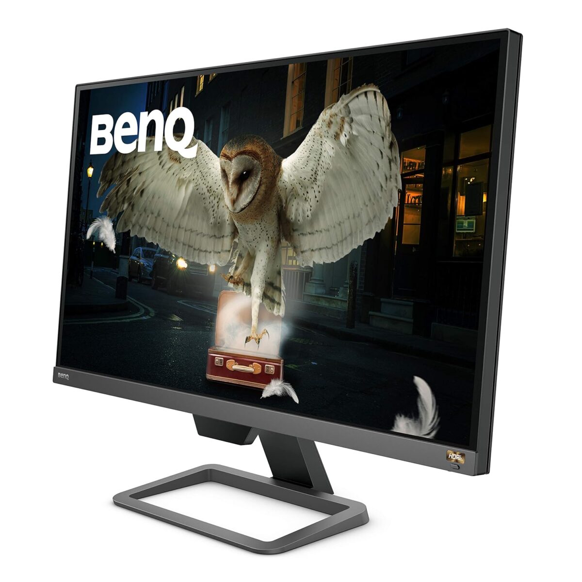 BenQ MOBIUZ EX2780Q 27" QHD 144Hz IPS Gaming Monitor with HDRi, 2.1 Channel Speakers, FreeSync Premium, USB-C, and Eye-Care Technology – Bezel-Less Metallic Brown Display - Image 9