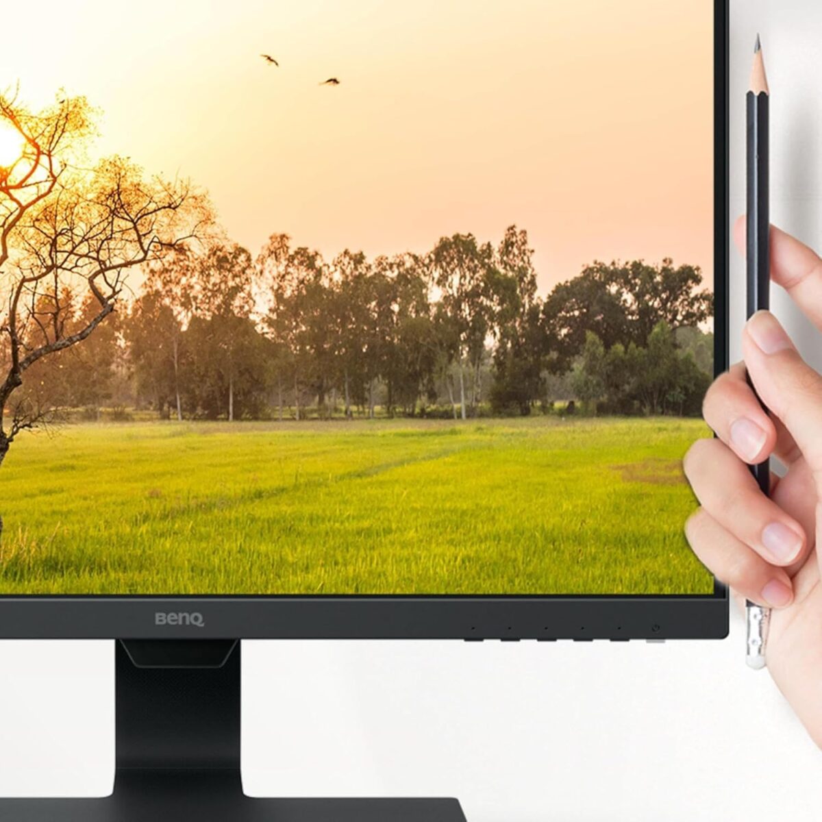 BenQ GW2480 24-Inch Full HD IPS Monitor with Eye-Care, HDMI/DP Ports and Built-in Speakers for Office and Home - Image 10
