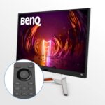 BenQ MOBIUZ EX3210U 32-Inch 4K UHD IPS Gaming Monitor | 144Hz, 1ms, HDMI 2.1, PS5 Compatible, HDR600, FreeSync Premium Pro, treVolo Speakers, Eye-Care, USB Hub, Remote (White) - Image 5