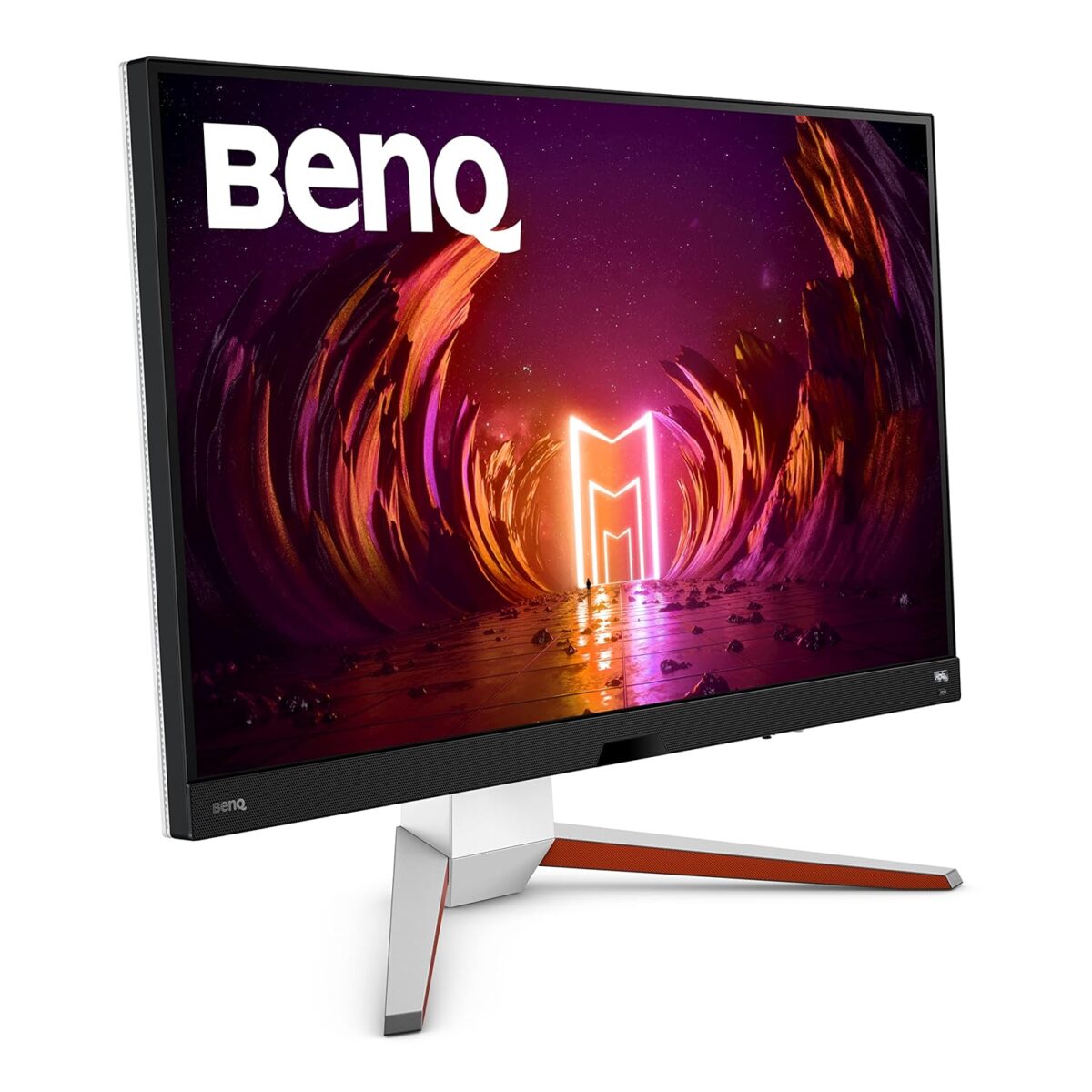 BenQ MOBIUZ EX3210U 32-Inch 4K UHD IPS Gaming Monitor | 144Hz, 1ms, HDMI 2.1, PS5 Compatible, HDR600, FreeSync Premium Pro, treVolo Speakers, Eye-Care, USB Hub, Remote (White) - Image 4