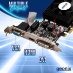 GEONIX NVIDIA GeForce GT 730LP 4GB DDR3 Graphic Card | 64-bit | Dual Slot | PCIe 2.0 | HDMI, DVI, VGA | 700 MHz Core Clock - Image 6