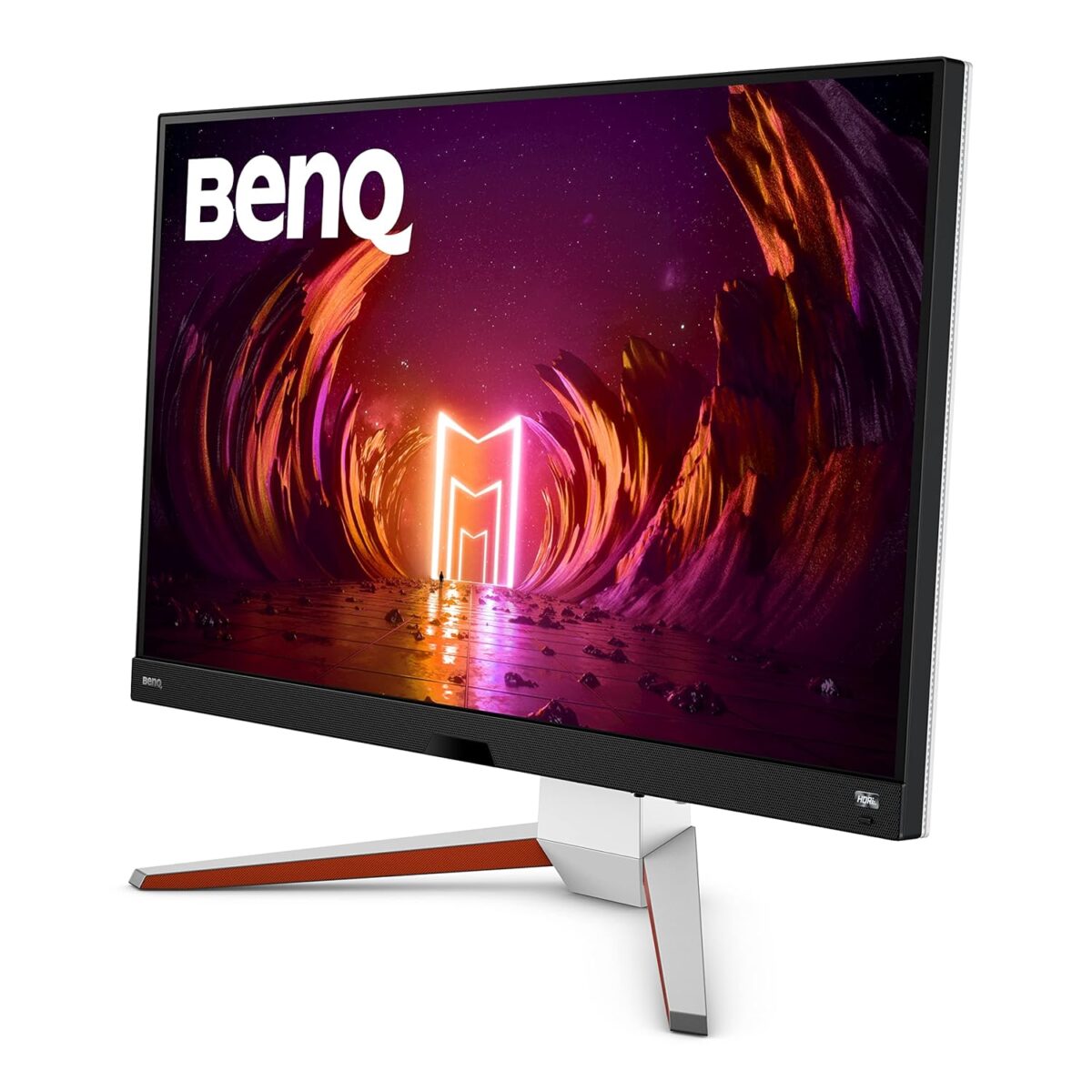 BenQ MOBIUZ EX3210U 32-Inch 4K UHD IPS Gaming Monitor | 144Hz, 1ms, HDMI 2.1, PS5 Compatible, HDR600, FreeSync Premium Pro, treVolo Speakers, Eye-Care, USB Hub, Remote (White) - Image 6